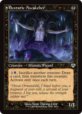 Ecstatic Awakener // Awoken Demon (Retro Frame) [Innistrad Remastered] 