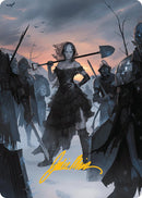 Heartless Summoning Art Card (Gold-Stamped Signature) [Innistrad Remastered Art Series] 