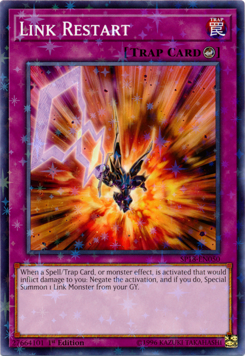 Link Restart [SP18-EN050] Starfoil Rare 