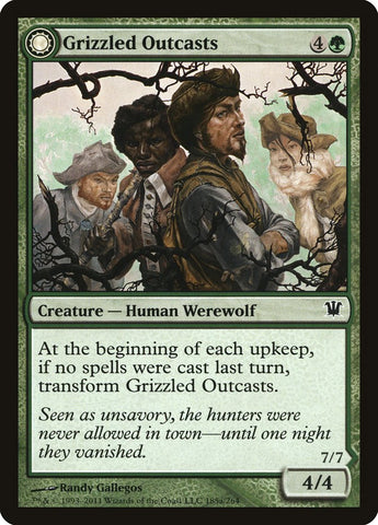 Grizzled Outcasts // Krallenhorde Wantons [Innistrad] 