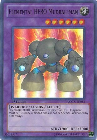 Elemental HERO Mudballman [LCGX-EN053] Super Rare 