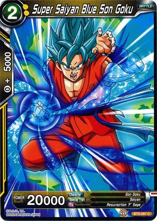 Super Saiyan Blue Son Goku (BT5-081) [Miraculous Revival] 