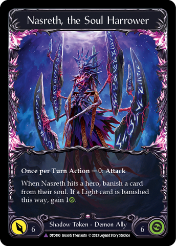 Nasreth, the Soul Harrower (Marvel) [DTD193-CF] (Dusk Till Dawn) Cold Foil 