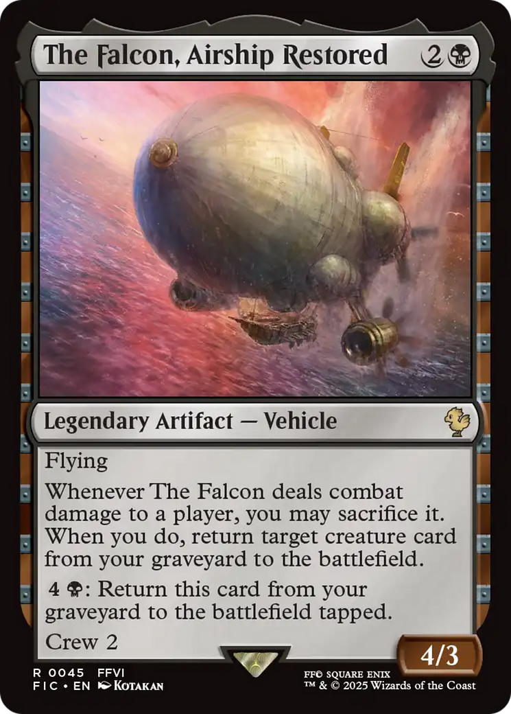 The Falcon, Airship Restored [FINAL FANTASY Commander] 
