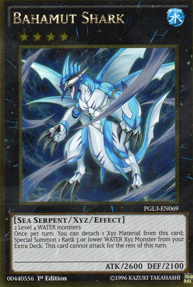 Bahamut Shark [PGL3-EN069] Gold Rare 