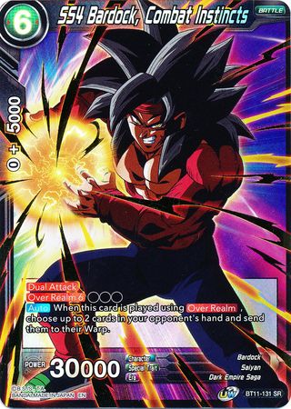 SS4 Bardock, Combat Instincts (BT11-131) [Vermilion Bloodline 2nd Edition] 