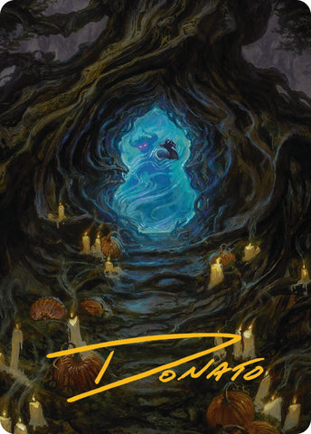 Conjurer's Closet Art Card (Gold-Stamped Signature) [Innistrad Remastered Art Series] 