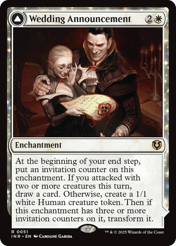 Wedding Announcement // Wedding Festivity [Innistrad Remastered] 