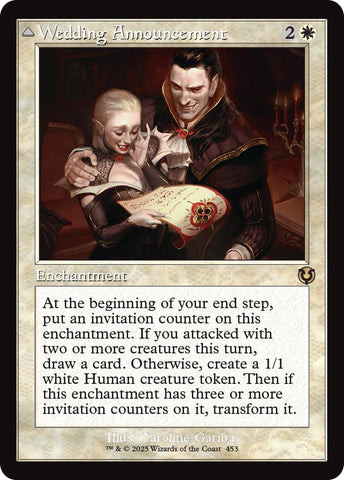 Wedding Announcement // Wedding Festivity (Retro Frame) [Innistrad Remastered] 