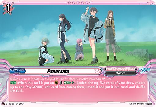 Panorama (D-PR/571EN) [D Promo Cards] 
