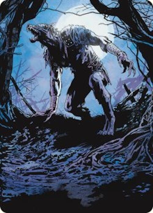 Krallenhorde Howler Art Card [Innistrad Remastered Art Series] 