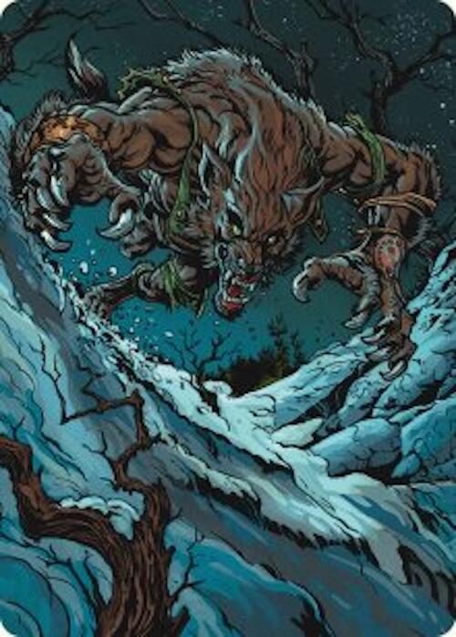 Ravager of the Fells Art Card [Innistrad Remastered Art Series] 