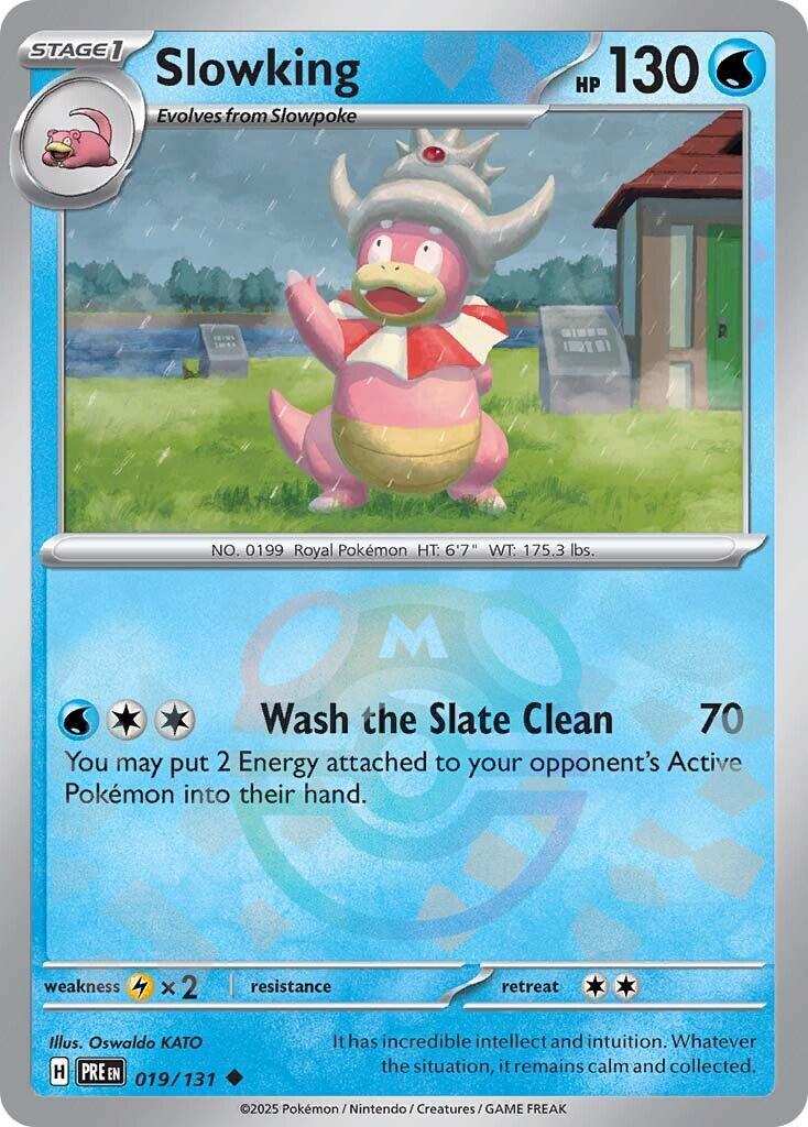 Slowking (019/131) (Master Ball Pattern) [Scarlet &amp; Violet: Prismatic Evolutions] 