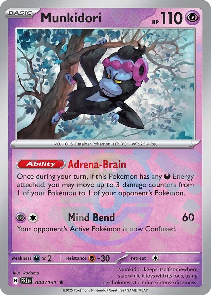 Munkidori (044/131) (Master Ball Pattern) [Scarlet &amp; Violet: Prismatic Evolutions] 