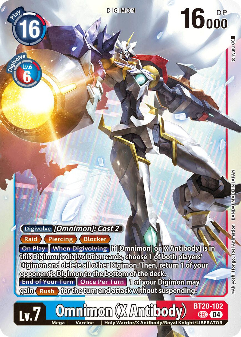 Omnimon [BT20-102] (X Antibody) [Release Special Booster 2.0]