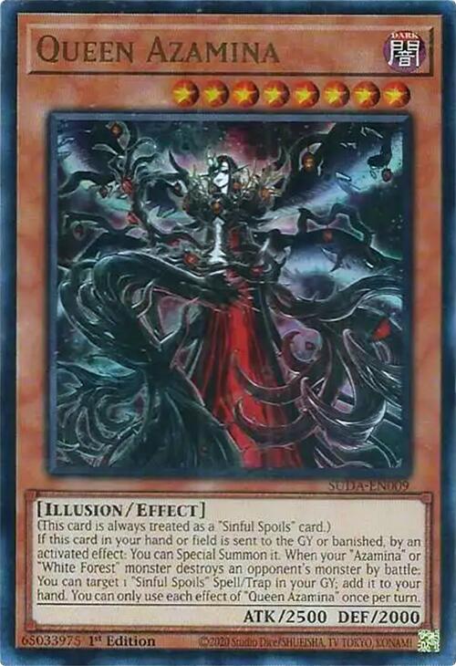 Queen Azamina [SUDA-EN009] Ultra Rare 