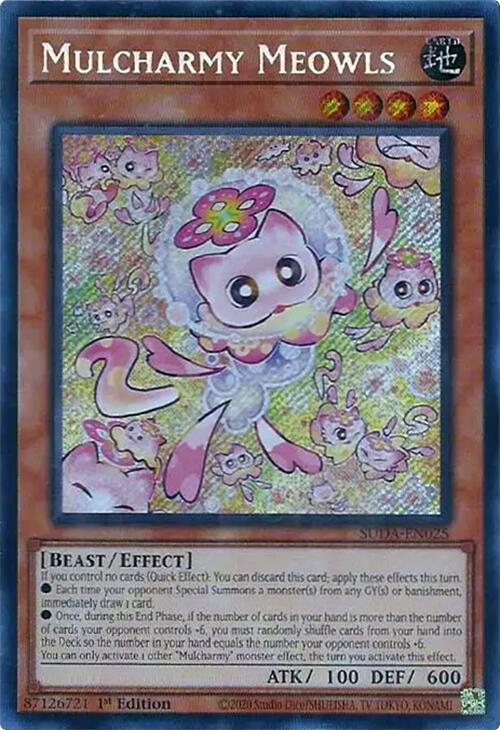 Mulcharmy Meowls [SUDA-EN025] Secret Rare 