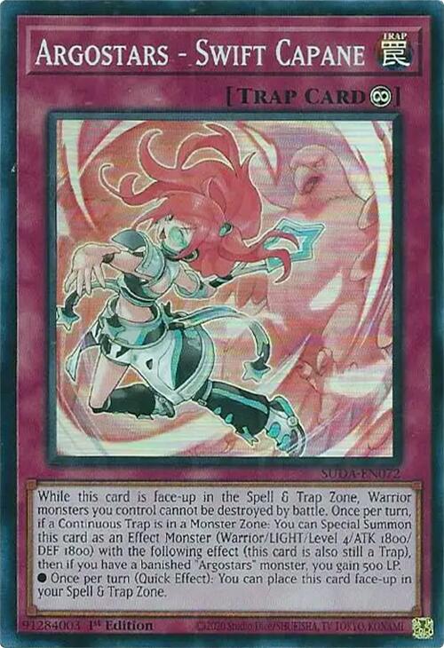 Argostars - Swift Capane [SUDA-EN072] Super Rare 
