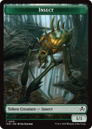 Insect // Spider Double-Sided Token [Innistrad Remastered Tokens] 