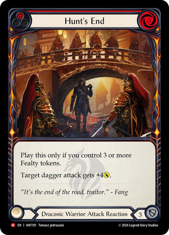 Hunt's End [HNT101] (The Hunted) Rainbow Foil 