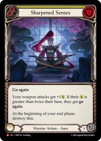 Sharpened Senses [HNT118] (The Hunted) Rainbow Foil 