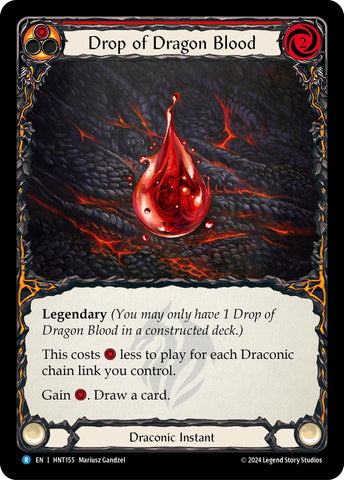 Drop of Dragon Blood (Red) [HNT155] (The Hunted) 