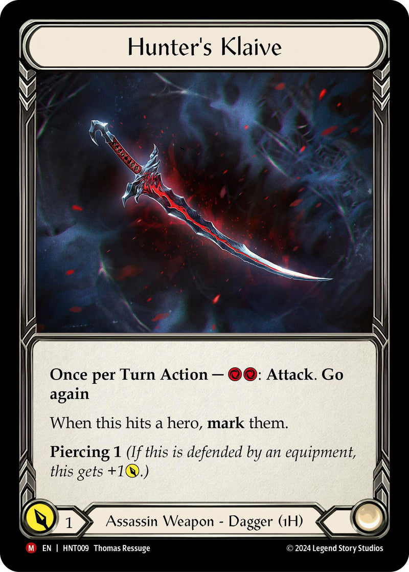 Hunter's Klaive [HNT009] (The Hunted) 