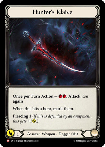 Hunter's Klaive [HNT009] (The Hunted) 