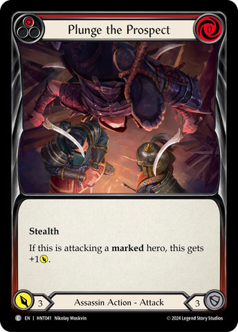 Plunge the Prospect (Red) [HNT041] (The Hunted) 