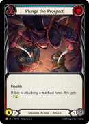 Plunge the Prospect (Blue) [HNT043] (The Hunted) Rainbow Foil 