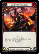 Cinderskin Devotion (Red) [HNT065] (The Hunted) Rainbow Foil 
