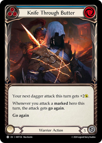 Knife through Butter (Blue) [HNT136] (The Hunted) 