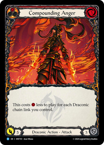 Compounding Anger (Red) [HNT151] (The Hunted) 