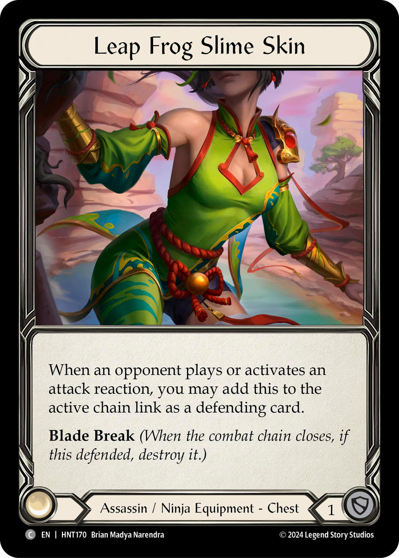 Leap Frog Slime Skin [HNT170] (The Hunted) Cold Foil 