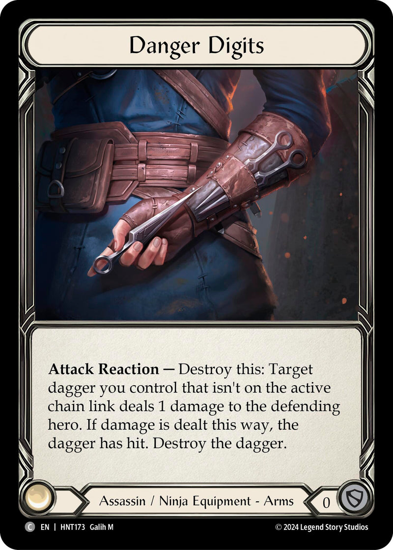 Danger Digits [HNT173] (The Hunted) Cold Foil 
