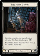 Red Alert Gloves [HNT194] (The Hunted) Cold Foil 