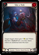 Take a Stab (Red) [HNT211] (The Hunted) Rainbow Foil 