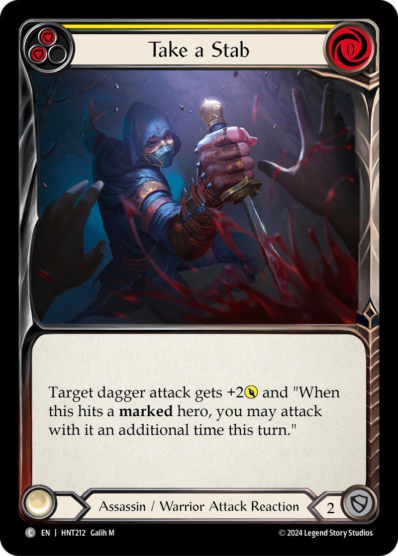 Take a Stab (Yellow) [HNT212] (The Hunted) 