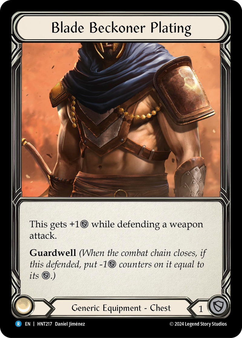 Blade Beckoner Plating [HNT217] (The Hunted) Cold Foil 