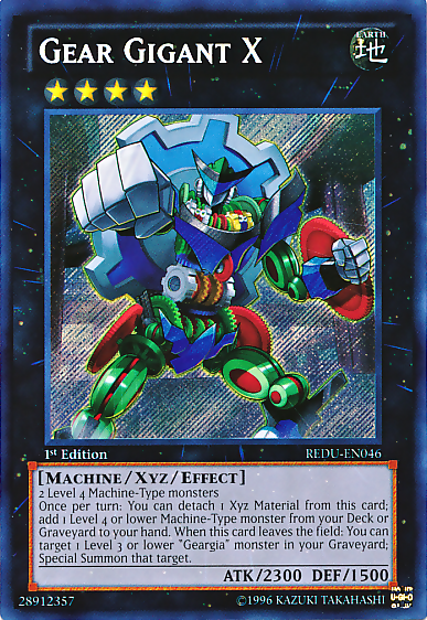Gear Gigant X [REDU-EN046] Secret Rare 