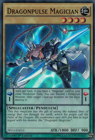Dragonpulse Magician [PEVO-EN013] Super Rare 