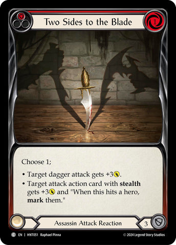 Two Sides to the Blade [HNT051] (The Hunted) Rainbow Foil 