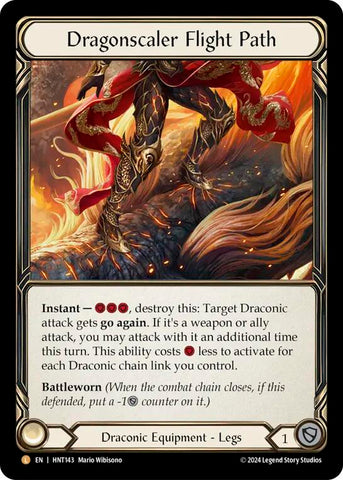 Dragonscaler Flight Path [HNT143] (The Hunted) Cold Foil 