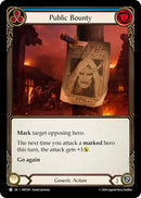 Public Bounty (Blue) [HNT243] (The Hunted) Rainbow Foil 