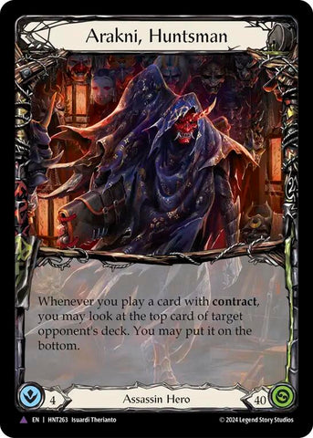 Arakni, Huntsman (Marvel) [HNT263] (The Hunted) Cold Foil 