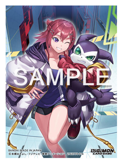 Digimon TCG: Official Card Sleeves 2025 (Yuuki and Impmon)