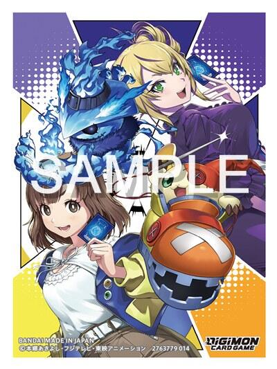 Digimon TCG: Official Card Sleeves 2025 (Arisa Kinosaki and Violet Inboots)