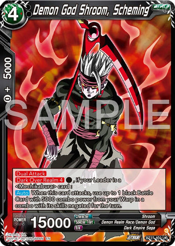 Demon God Shroom, Scheming (BT27-103) [History of Z] 
