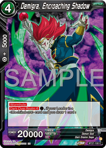 Demigra, Encroaching Shadow (BT27-100) [History of Z] 