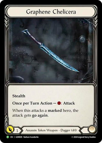 Graphene Chelicera [GEM009] (GEM Pack 1) Cold Foil 